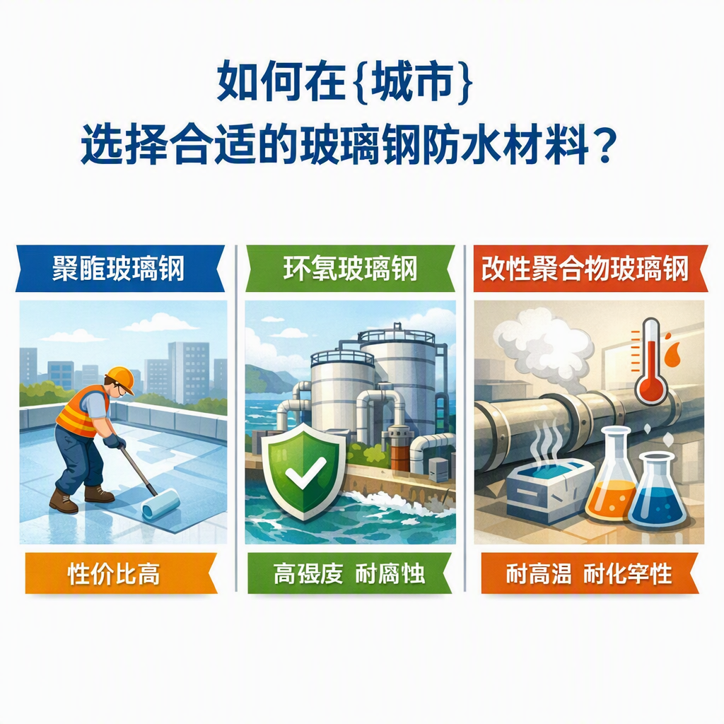 如何在红河选择合适的玻璃钢防水材料?