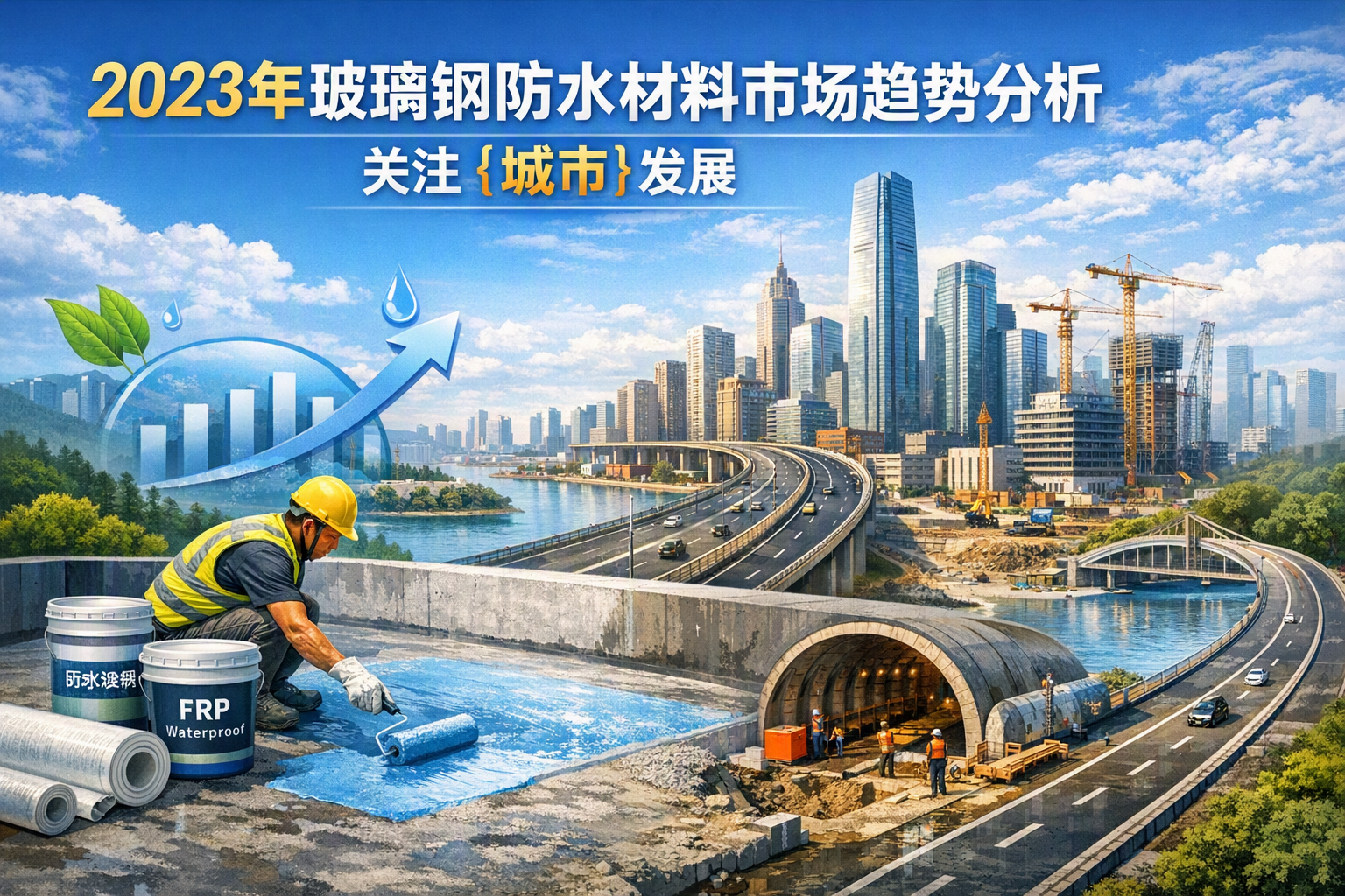 2023年玻璃钢防水材料市场趋势分析,关注 红河 发展