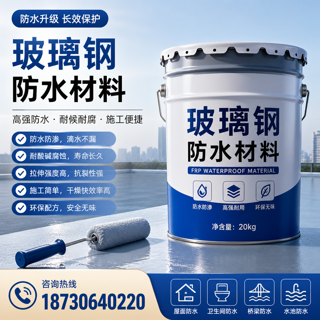 专家解析:玻璃钢防水材料的市场前景分析在 红河