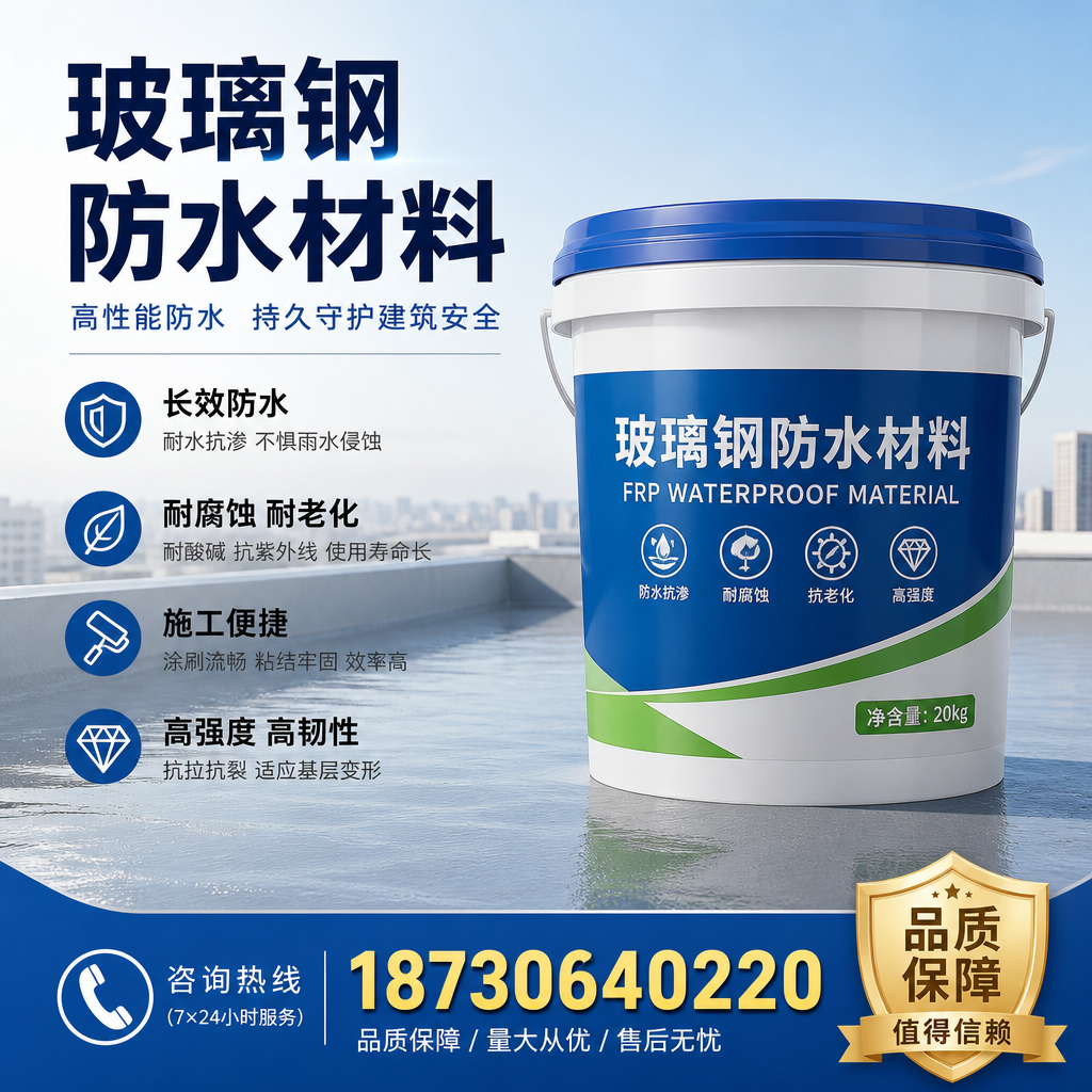 专家解析:玻璃钢防水材料的市场前景分析在 红河