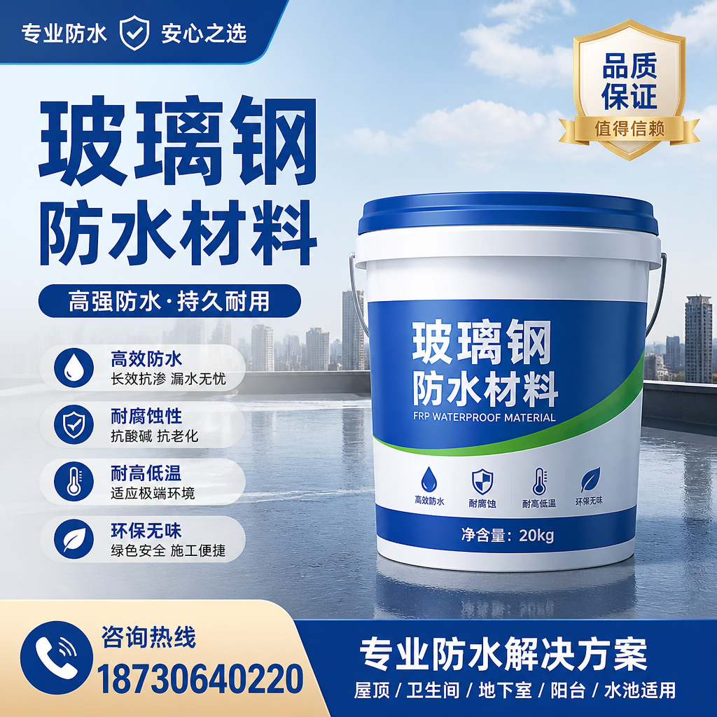 了解玻璃钢防水材料的市场趋势,红河 企业不可不知